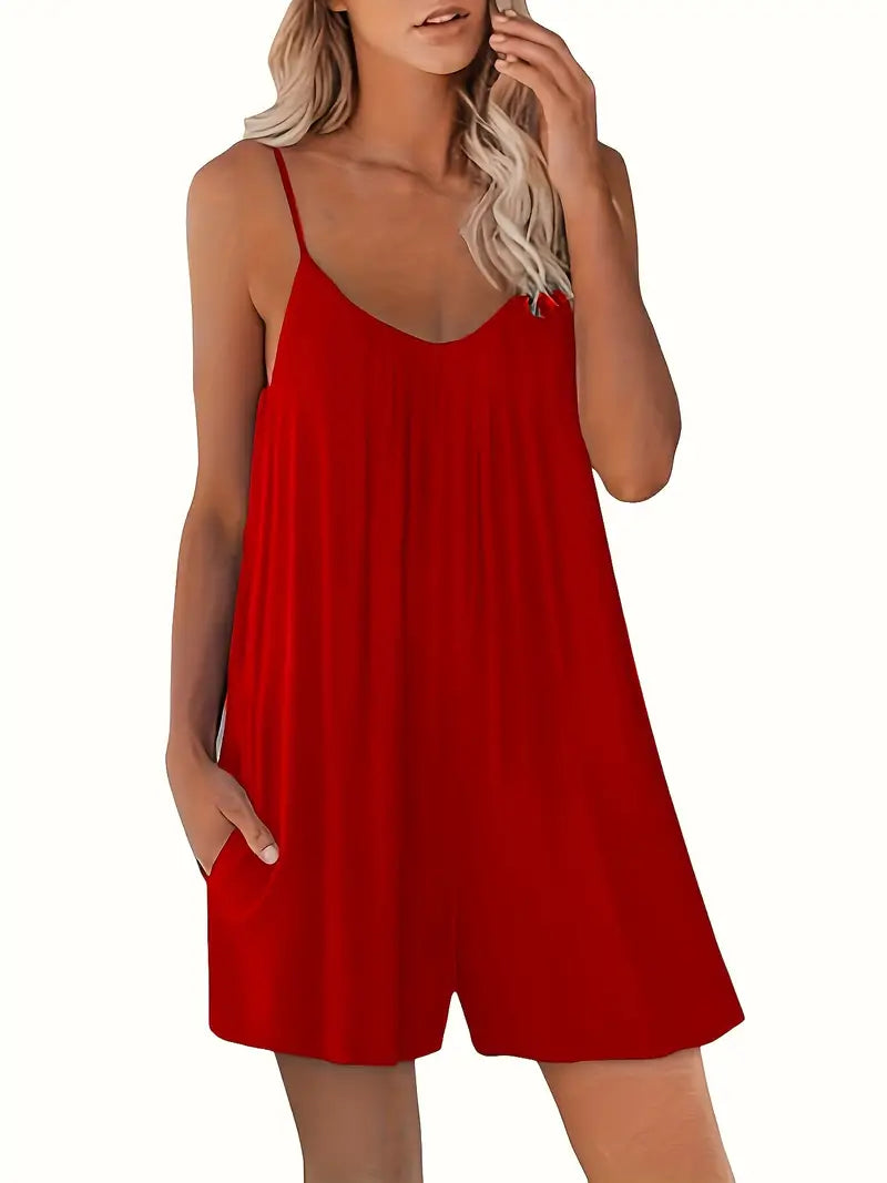 Cynthia – Cami romper, losse, casual overall