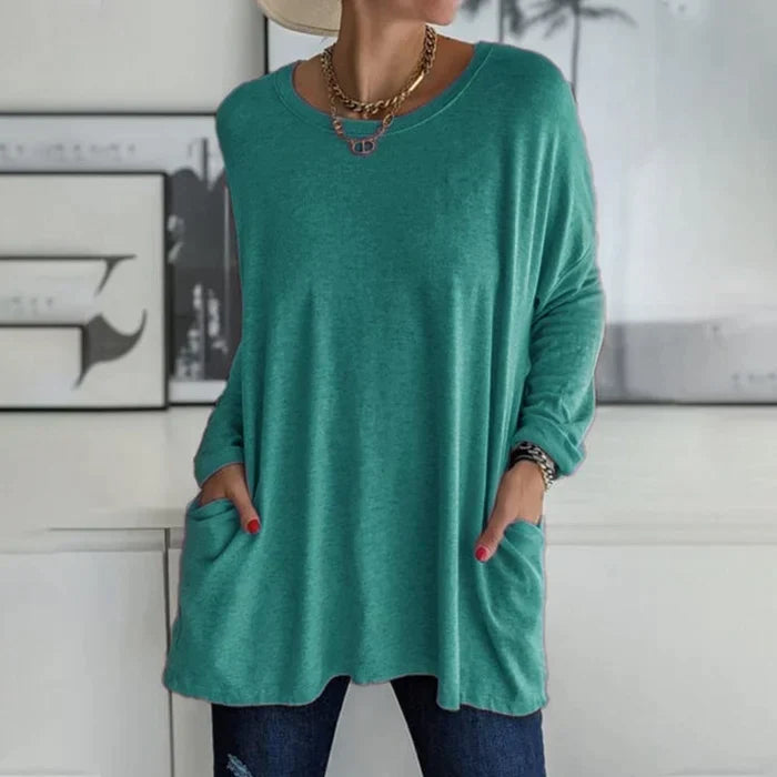 María | Elegante en Casual winter Blouse