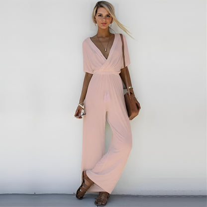 Jolijn Boho Jumpsuit diepe V-Hals