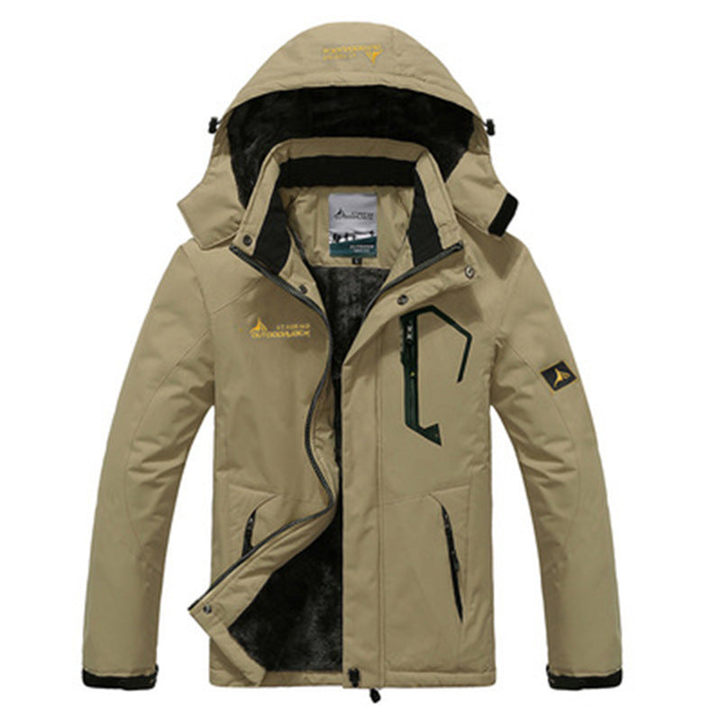 Mats - Fleece Gevoerde Parka met Capuchon