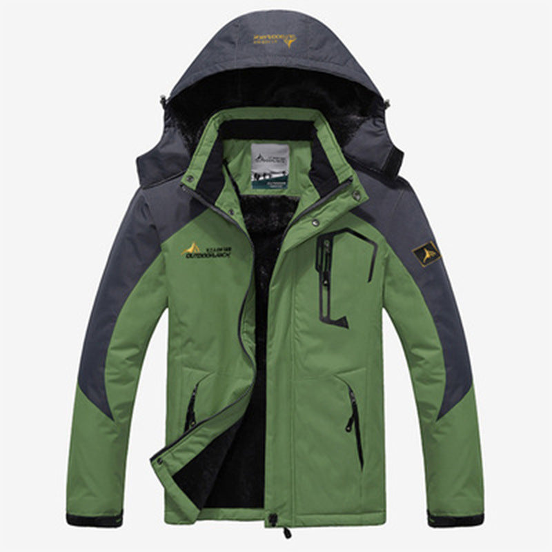 Mats - Fleece Gevoerde Parka met Capuchon