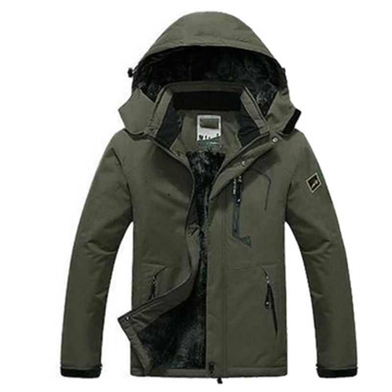 Mats - Fleece Gevoerde Parka met Capuchon