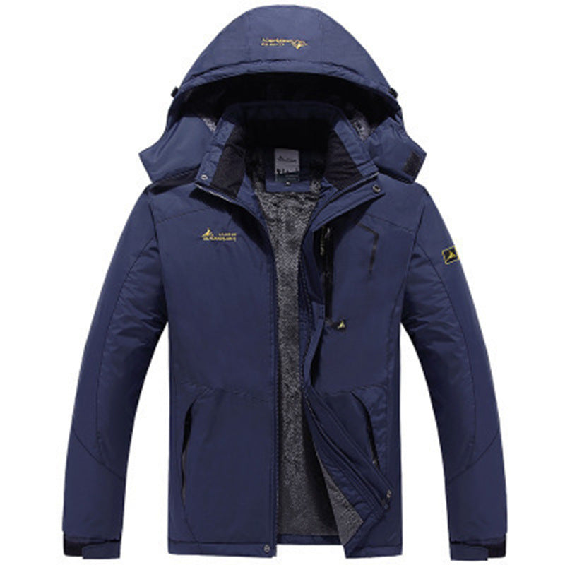 Mats - Fleece Gevoerde Parka met Capuchon