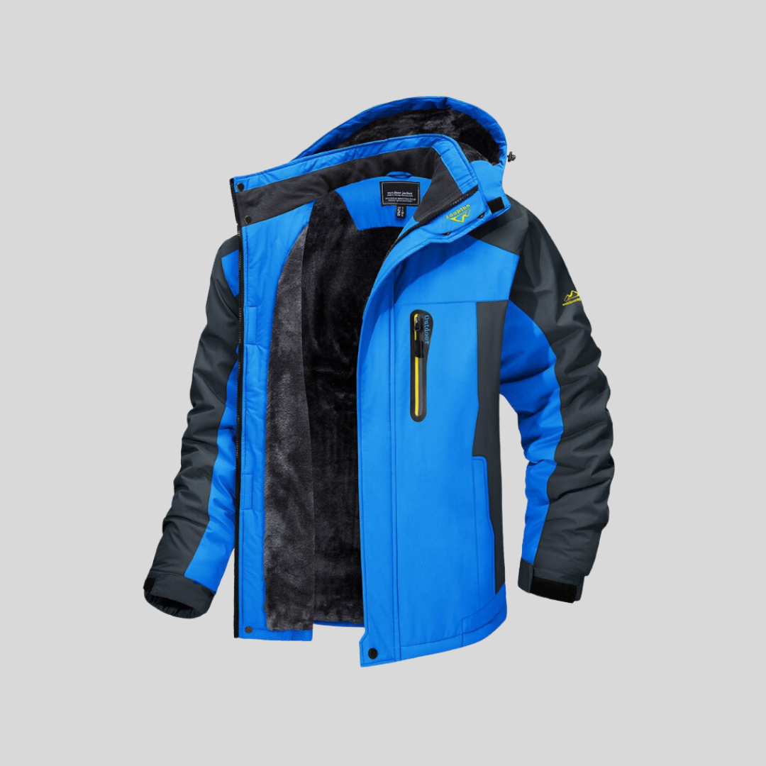 Winterjas | Technische heren winterjas met fleece voering