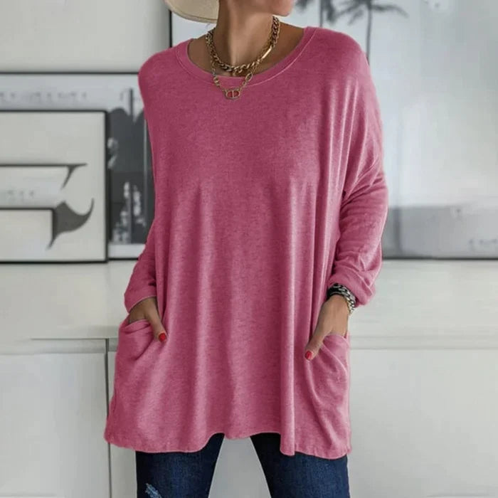 María | Elegante en Casual winter Blouse