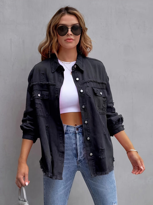 Betty - Oversized Denim Jasje