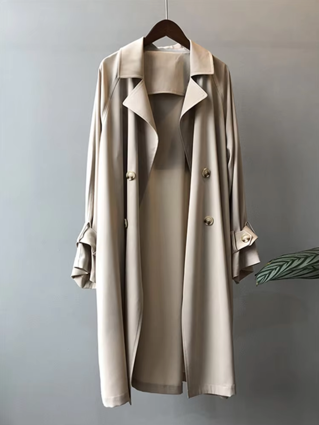 Lassie – Middellange trenchcoat