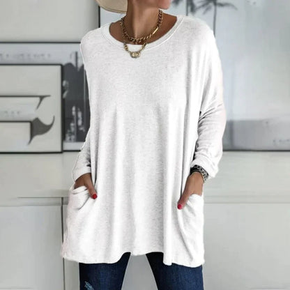 María | Elegante en Casual winter Blouse