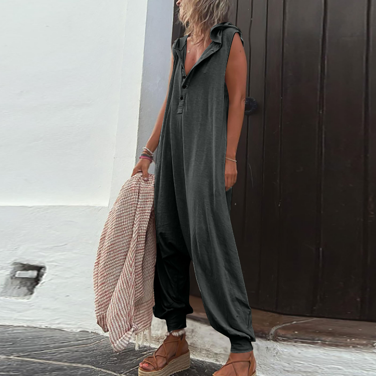 Carey - Boho zomer jumpsuit