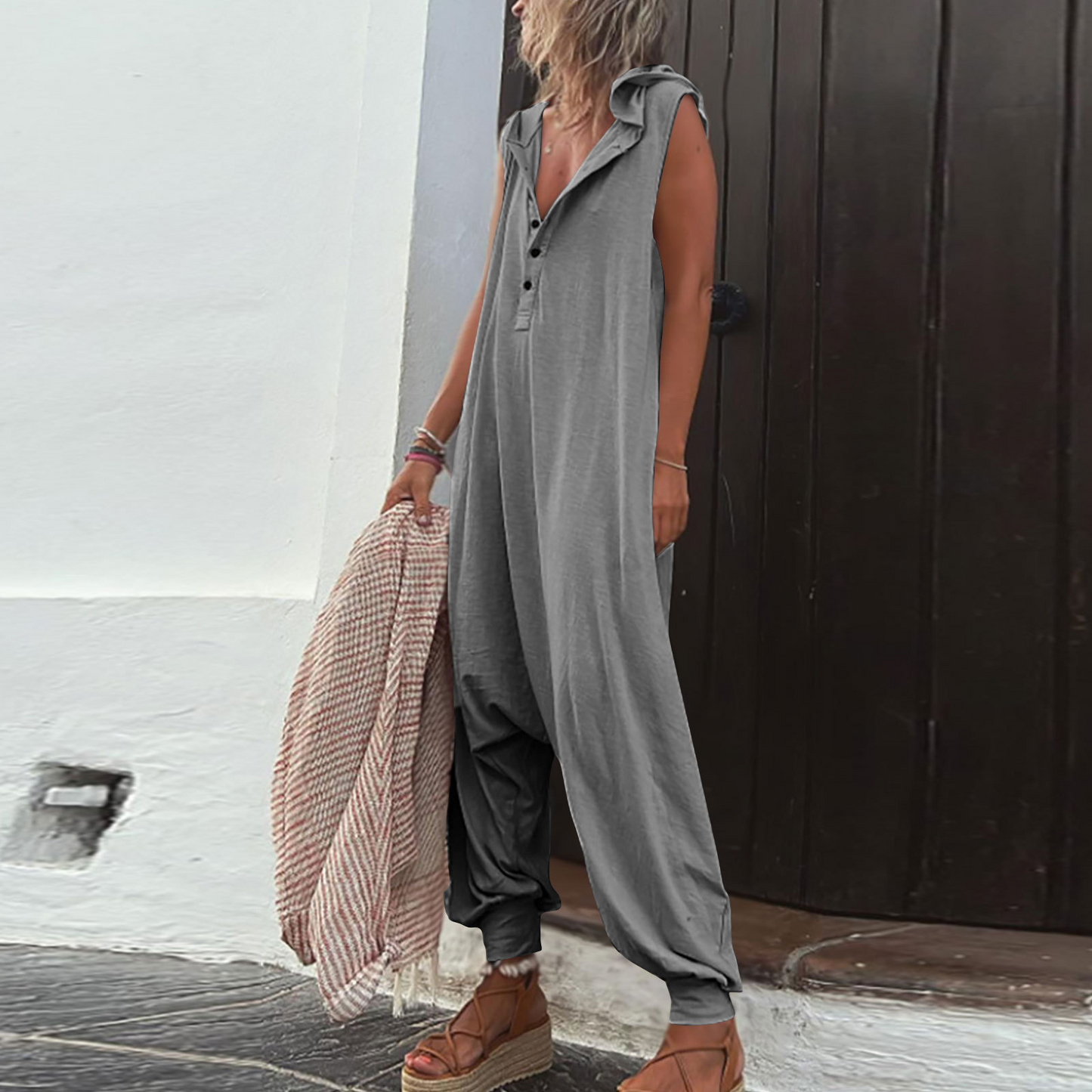 Carey - Boho zomer jumpsuit