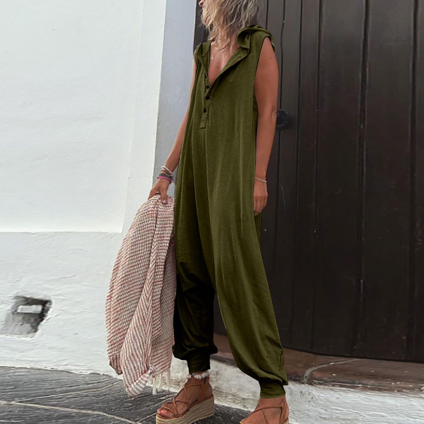 Carey - Boho zomer jumpsuit