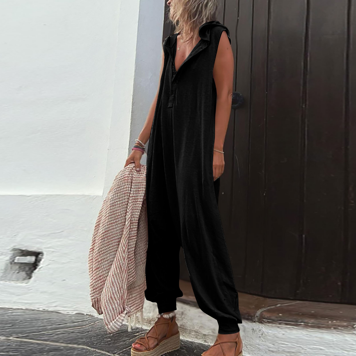 Carey - Boho zomer jumpsuit