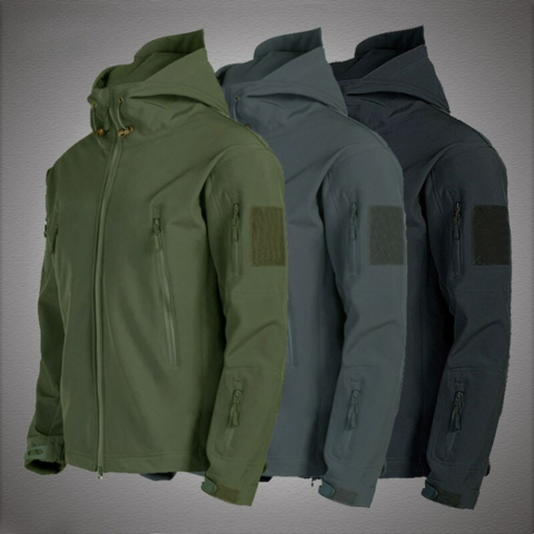 Silas - Militaire outdoorjas voor mannen