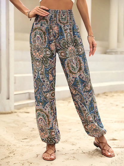 Juanita - Casual broek met print