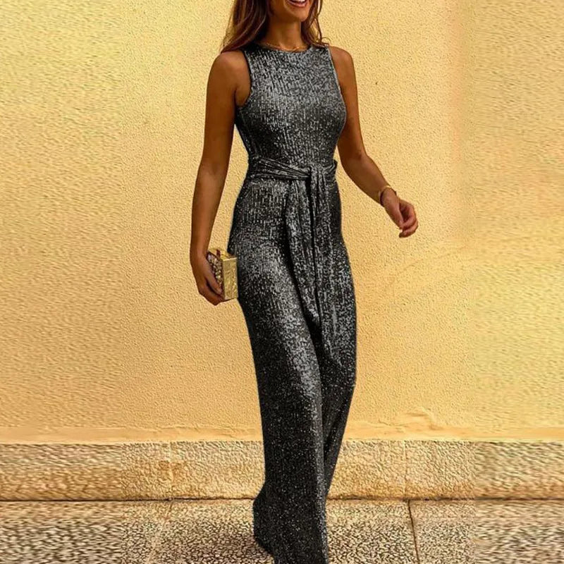 Serafina - Elegante jumpsuit met pailletten