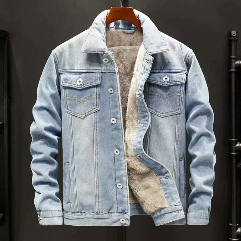 Mode - Winter Heren Denim Jas