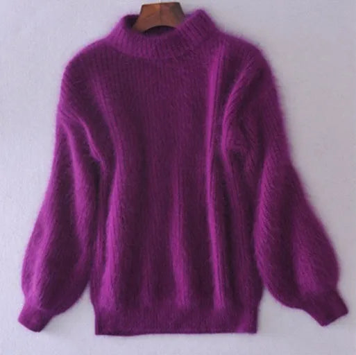 Taylor - Vintage angora trui