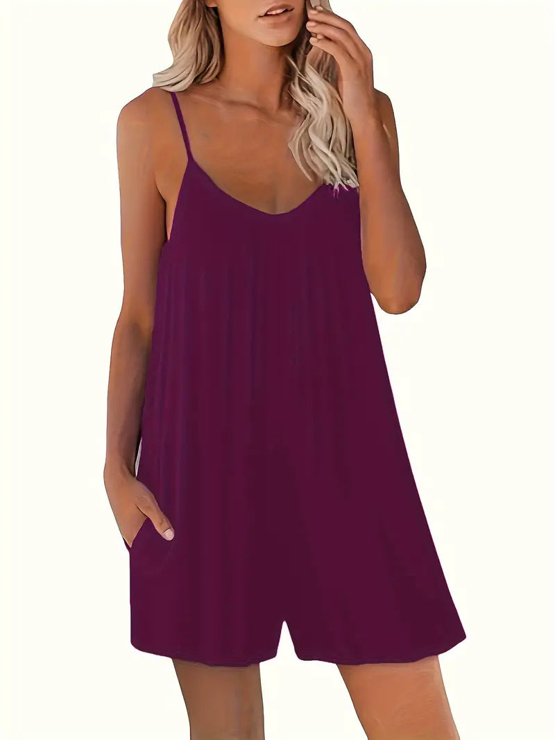 Cynthia – Cami romper, losse, casual overall