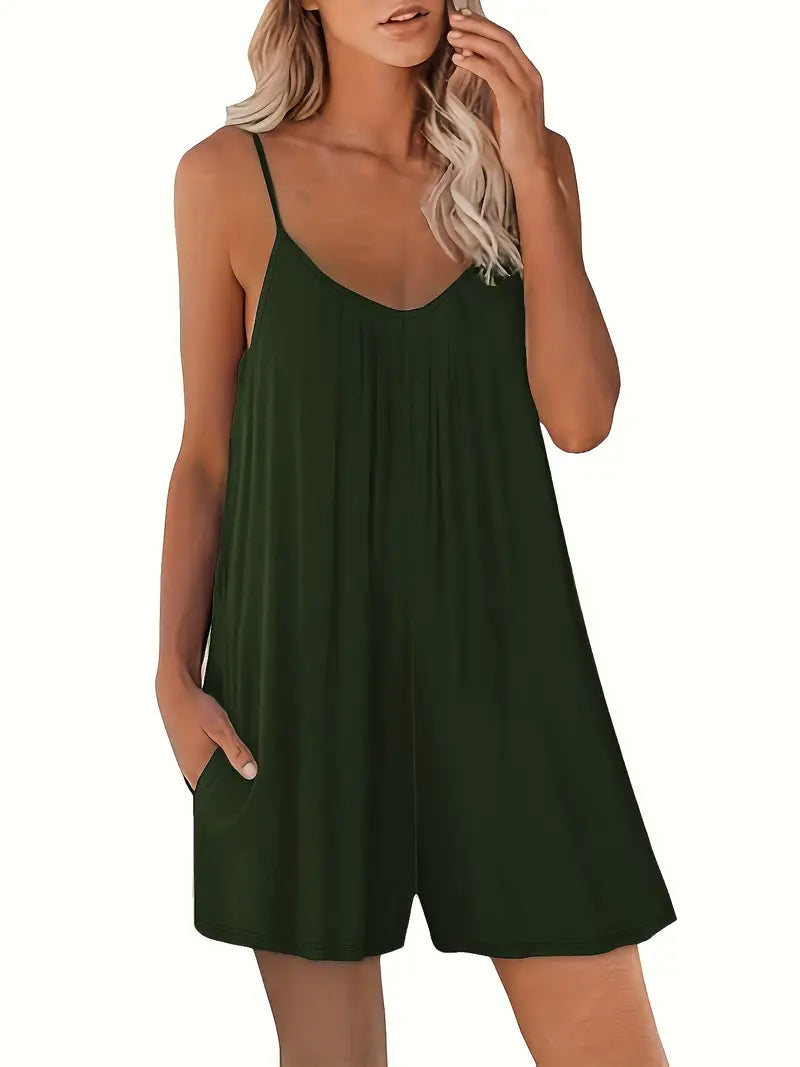 Cynthia – Cami romper, losse, casual overall