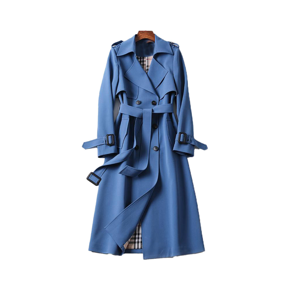 Wilma - Trenchcoat Voor Dames Met Dubbele Rij Knopen