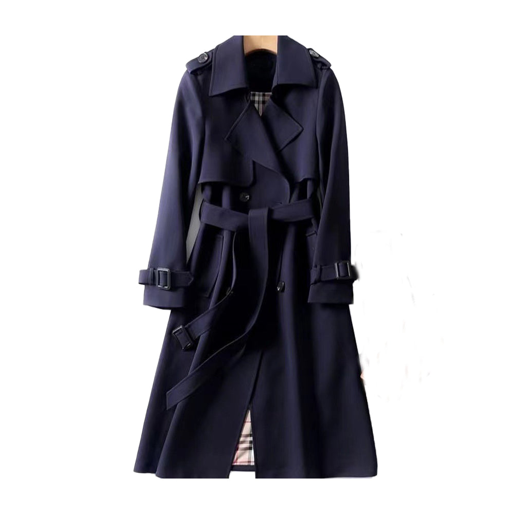 Wilma - Trenchcoat Voor Dames Met Dubbele Rij Knopen