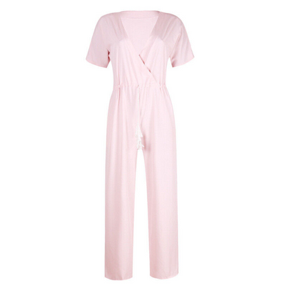 Jolijn Boho Jumpsuit diepe V-Hals