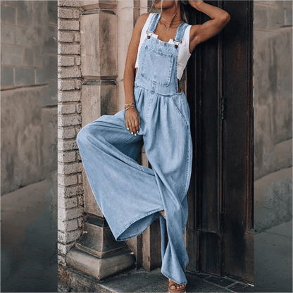 Sanura - Dames Denim Jumpsuit