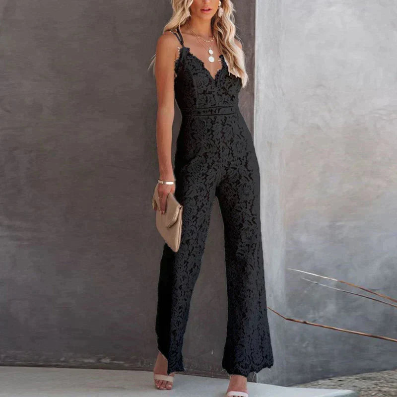 Evelina - Patroon jumpsuit