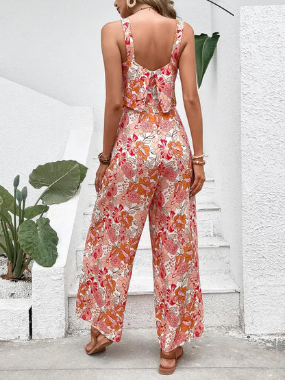 Elvia - Elegant geblümter jumpsuit