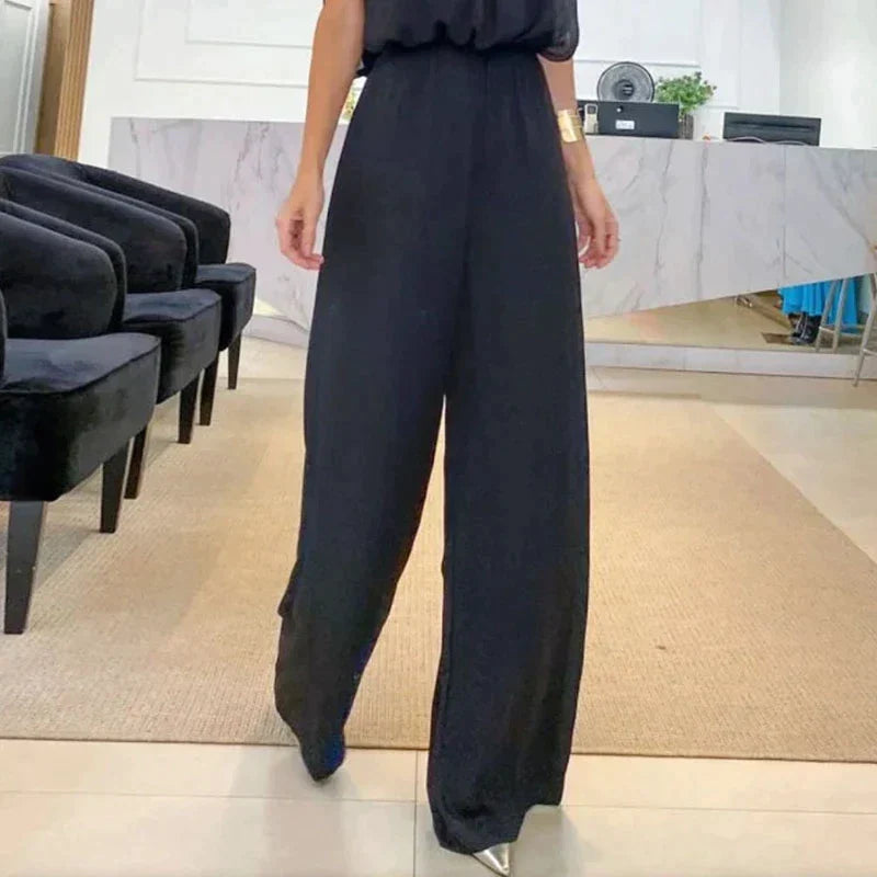 ARILLA - Zwarte modieuze jumpsuit